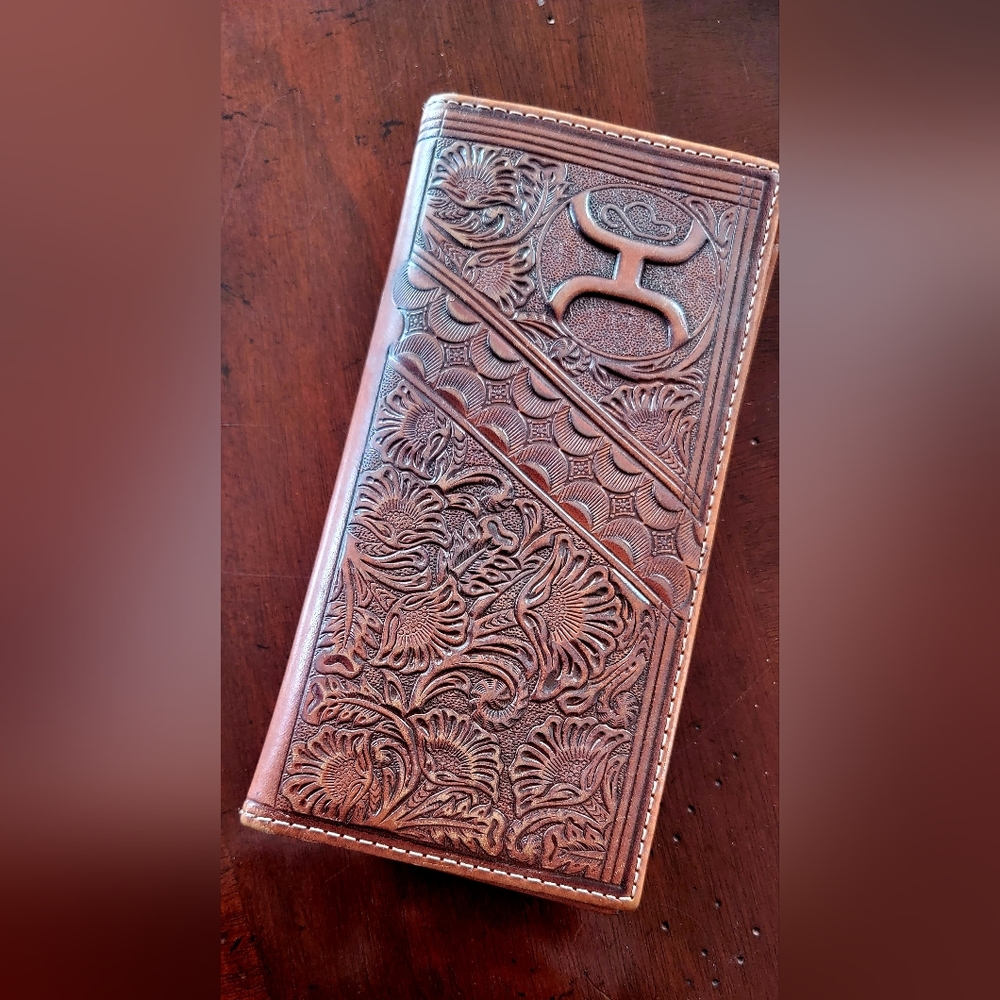 Leather Hooey Wallet